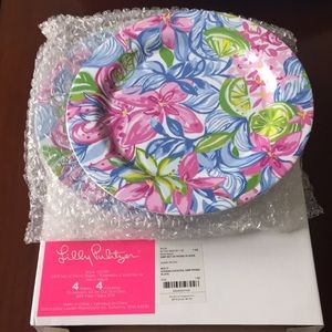 Lilly Pulitzer Plates Set